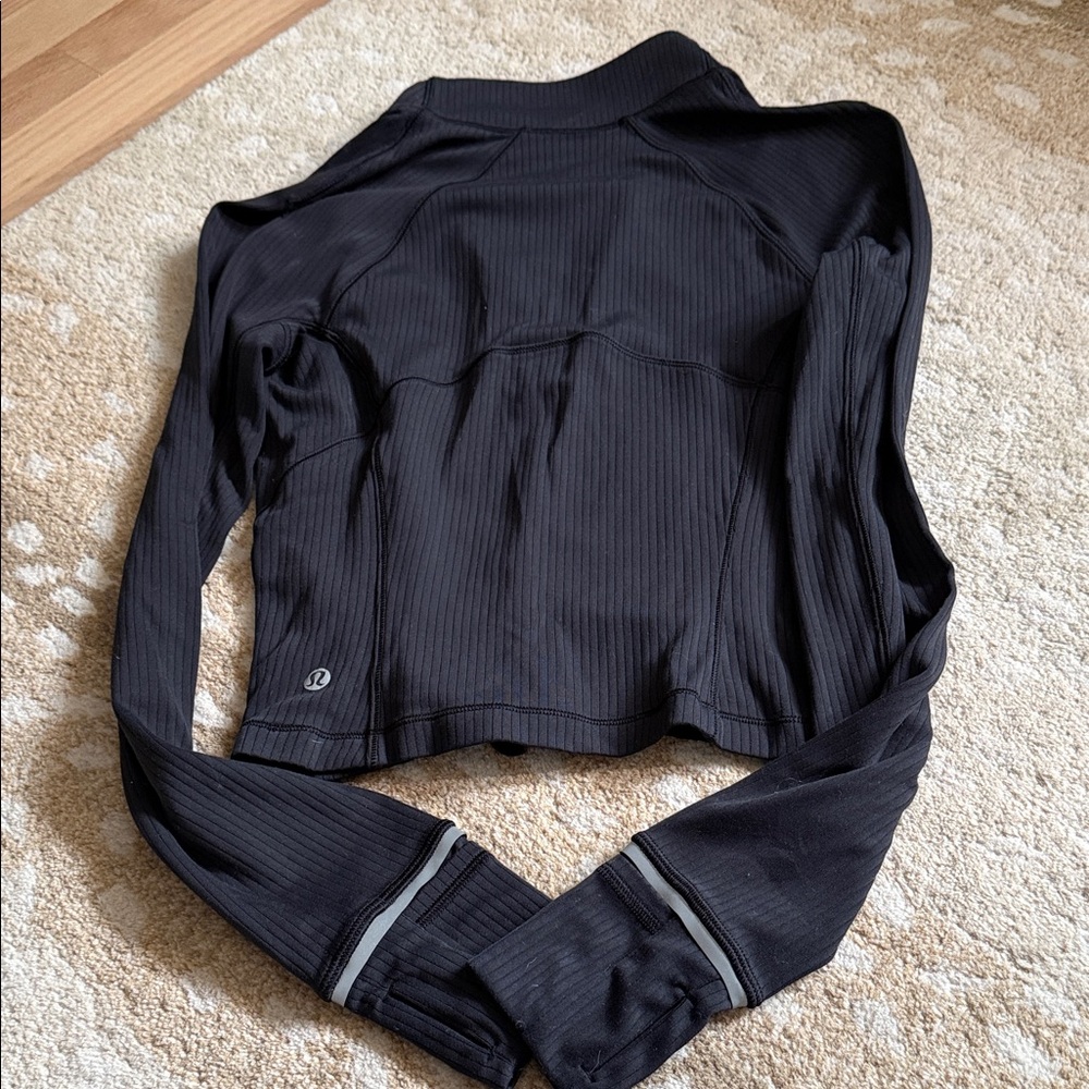 Lululemon Athletica Black Long Sleeve Jacket